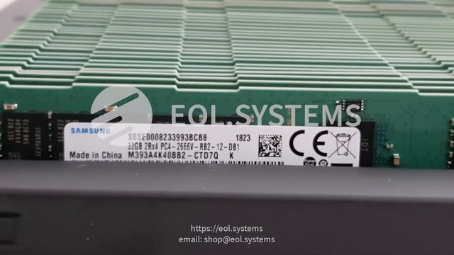 Oracle PN 7330698, Samsung M393A4K40BB2, 32GB 2Rx4 PC4 666V RB2 12 DB1 ram modules смотреть онлайн