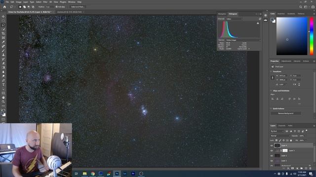 Astrophotography with a 50mm post processing смотреть онлайн
