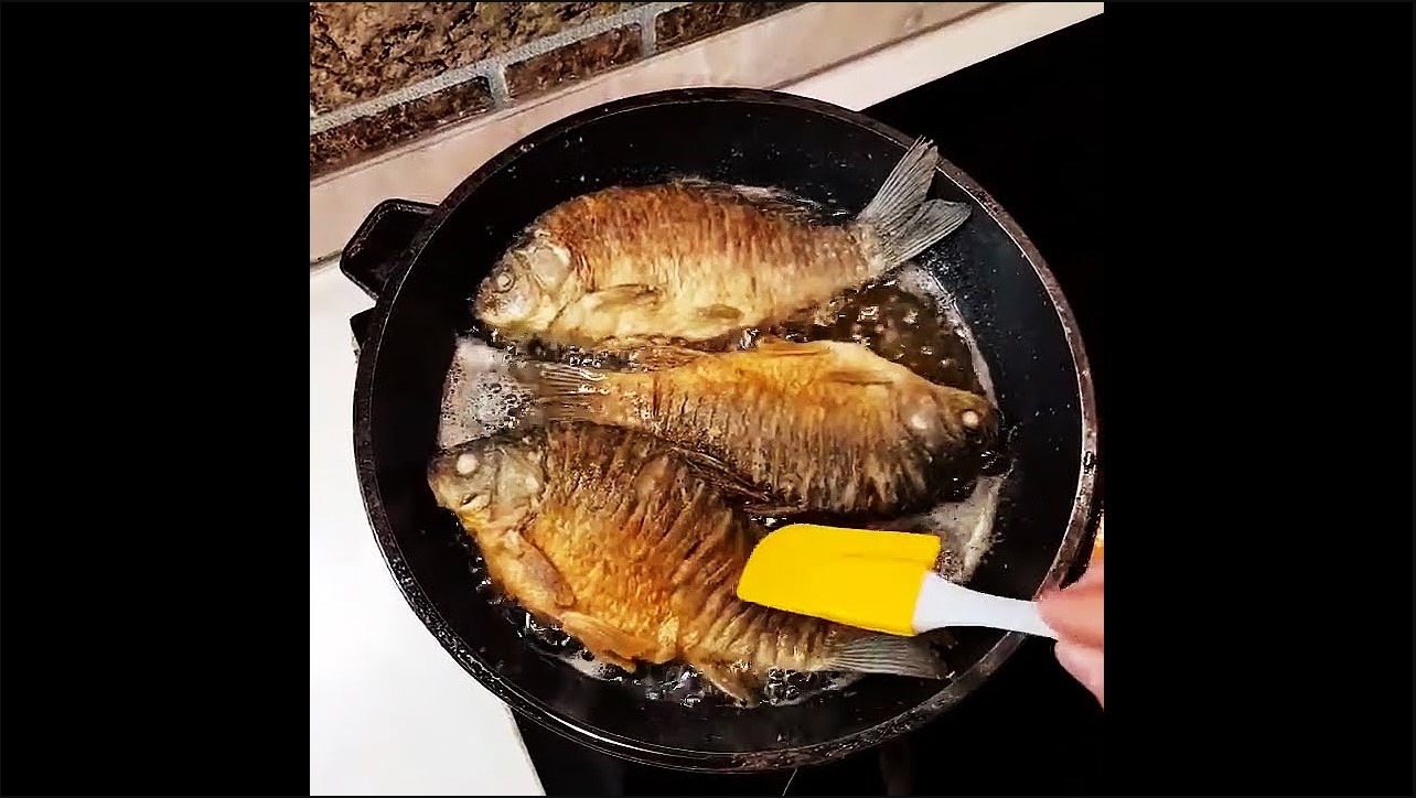 КАК жарить карасей без КОСТЕЙ смотреть онлайн