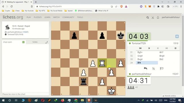 ♟️ Chess Gameplay, (10+5) Rapid , (09) смотреть онлайн