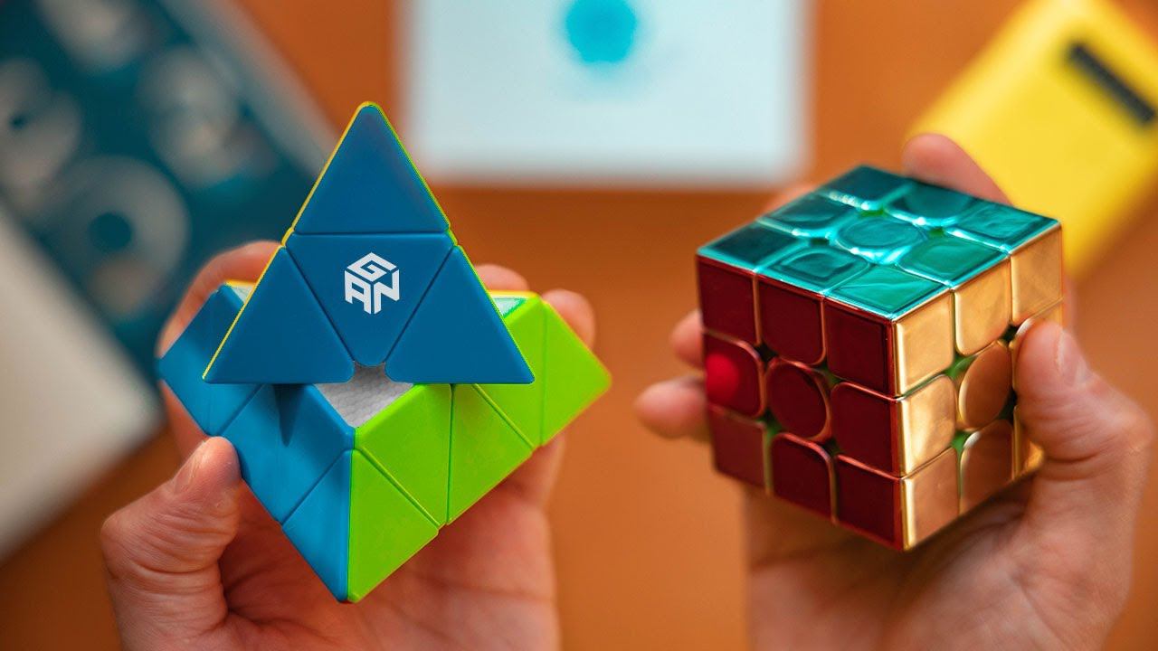 Про GAN PYRAMINX, МЕТАЛЛИЧЕСКИЕ кубики Рубика, GAN 2020 и Беспроводной таймер смотреть онлайн