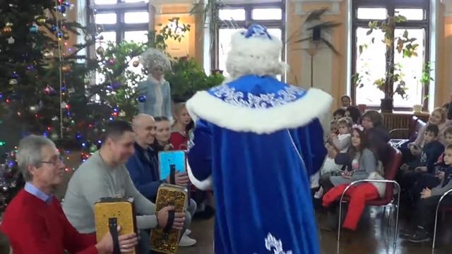 Новогодний утренник для детей сотрудников Одесской скорой помощи 4.01.2019 смотреть онлайн