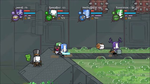 Trap Dodging like Blind Old Men (Castle Crashers Highlights #1) смотреть онлайн
