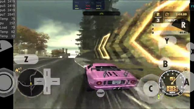 Teste Resolução Nativa NFS Most Wanted - Galaxy S10 Lite SD855 (Dolphin) смотреть онлайн