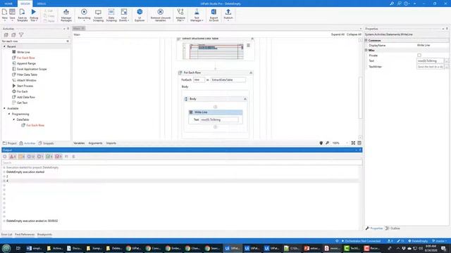 UiPath Remove or Delete Empty Rows Example смотреть онлайн