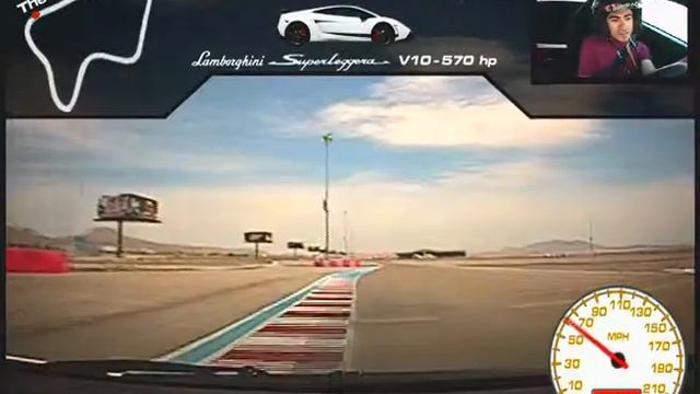 Lamborghini G. Superleggera Lp570-4 at Exotic Racing - Las Vegas Speedway March 2015! смотреть онлайн