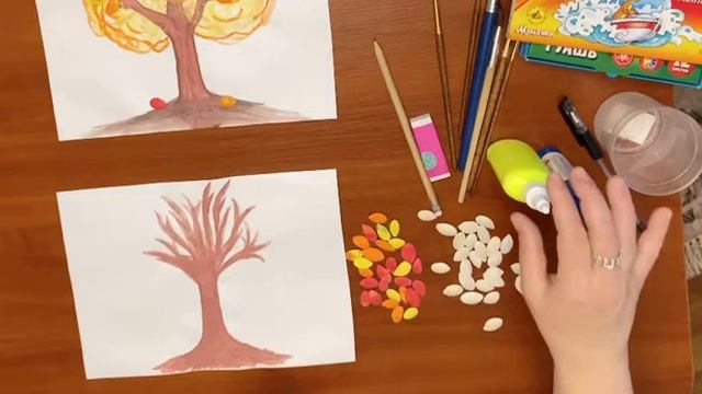 "Осеннее дерево" - развивающее занятие. Воспитатель - Хаширова Ирина Юрьевна смотреть онлайн