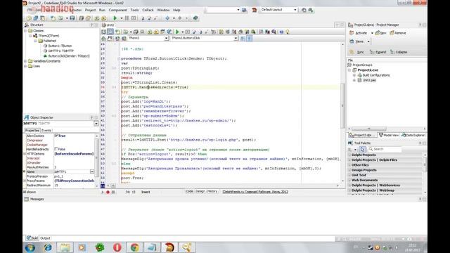 POST и GET запросы в Delphi | Indy idHTTP смотреть онлайн