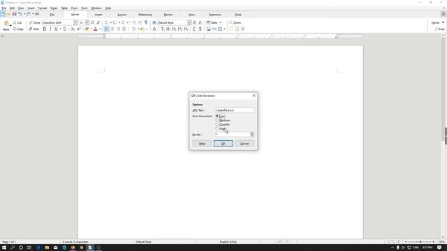 Belajar LibreOffice 6.4 QR Code Generator смотреть онлайн
