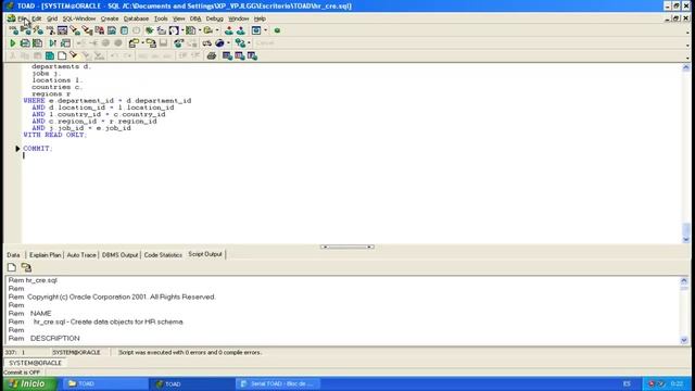 2 de 8 - Curso de Base de Datos II - Instalacion del Editor TOAD - Cesba Qro смотреть онлайн