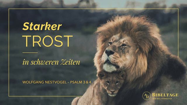 Bibeltage 03/2022 - Psalm 3-4 - Starker Trost in schweren Zeiten смотреть онлайн