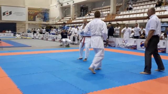 ЧР Всестилевое каратэ 2018 Анапа 8 Епихин - Богачёв смотреть онлайн