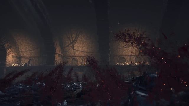 DARK SOULS 3 - Abyss Watchers boss fight смотреть онлайн