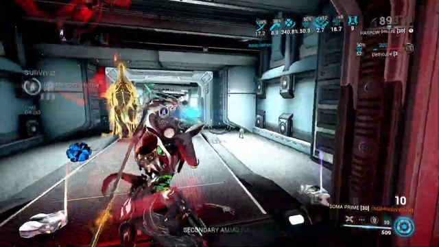Warframe | Steel Path - Survival (solo) смотреть онлайн