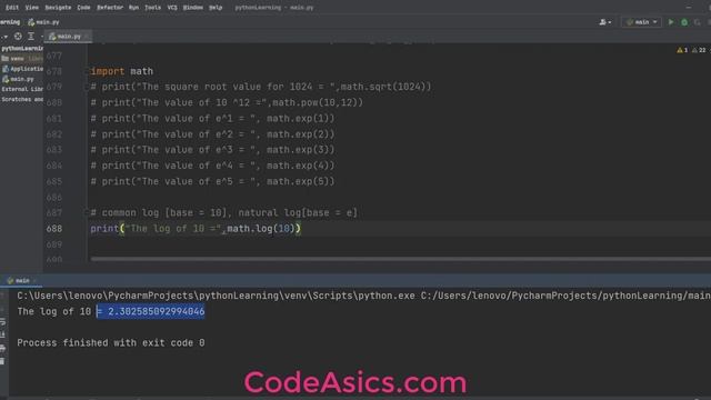 Math Functions in Python |How To Use Math Functions In Python | Part #2 смотреть онлайн