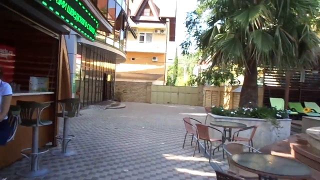 ОТПУСК.Отель ЭКОДОМ - Адлер. Столовая. смотреть онлайн