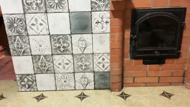 Комната отдыха в бане, облицовка каминной зоны) смотреть онлайн