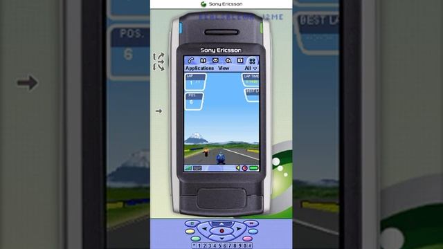 Sony Ericsson P900 - Moto GP 3 J2ME смотреть онлайн