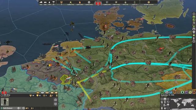 Let's Play Making History: The Second World War - Germany Ep. 1 смотреть онлайн