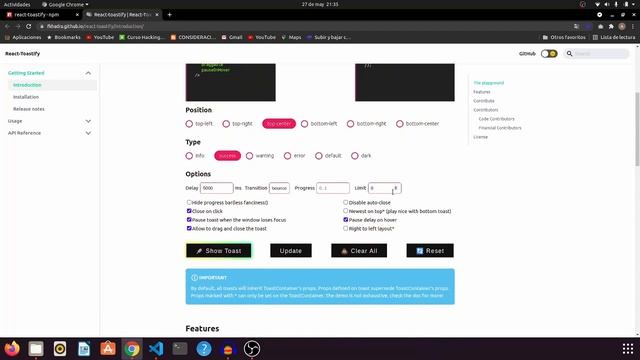 ¿Cómo utilizar React Toastify en tu proyecto de React js? смотреть онлайн