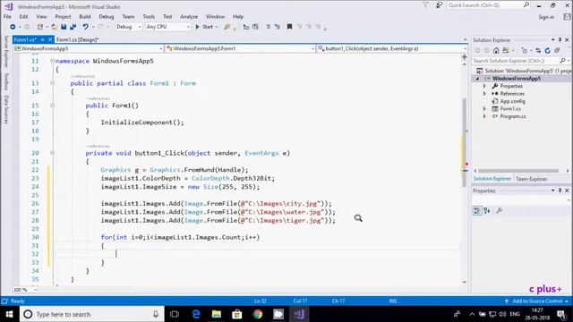 ImageList in C# Windows Application смотреть онлайн