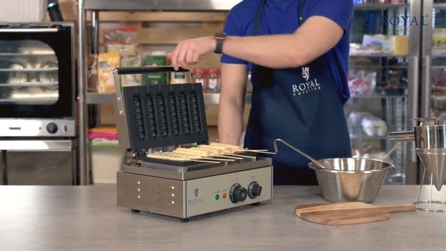Waffeleisen Royal Catering RCWM-1500-S | Produktpräsentation смотреть онлайн
