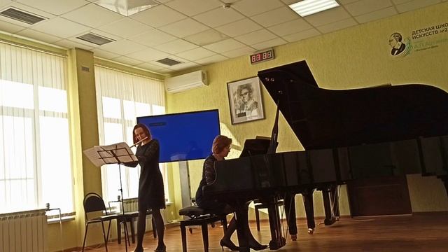 Елена Николаева. Соната для флейты и фортепиано. смотреть онлайн