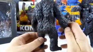 Экшн фигурка Кинг Конг. Фигурка King Kong 17 см. Фигурка из фильма Годзилла против Конга