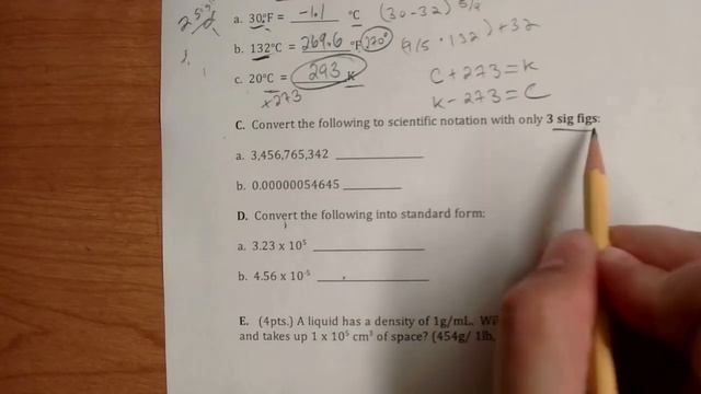 AP Chemistry Quiz #1 Practice Answers