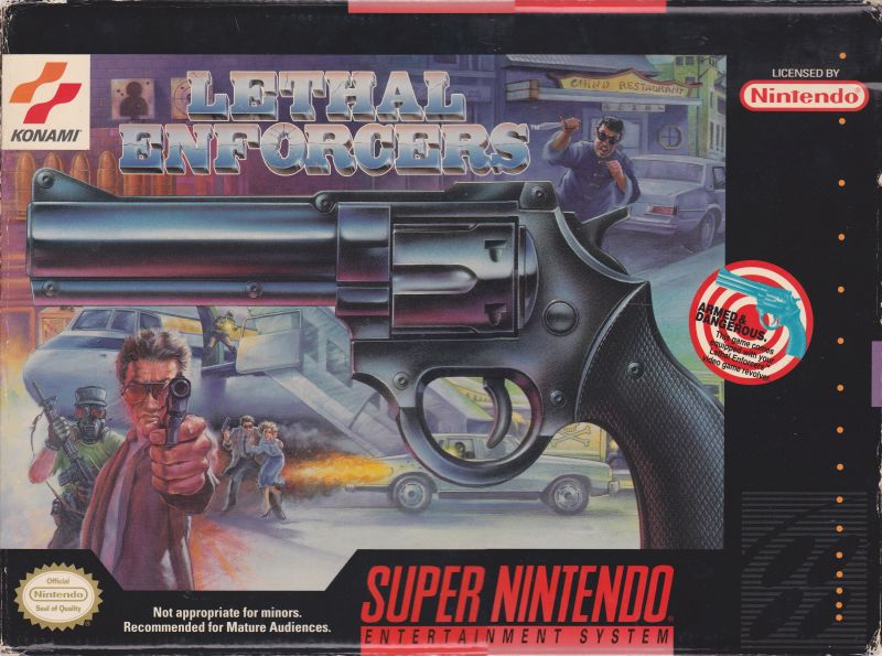 Super Nintendo (Snes) 16-bit Lethal Enforcers Полное Прохождение