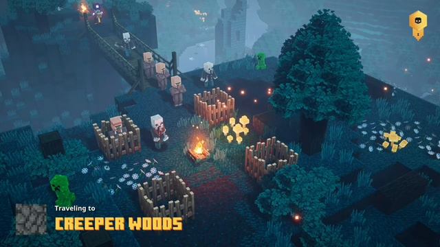 Minecraft Dungeons Co-Op Walkthrough Part 1 | Squid Coast & Creeper Woods Xbox One #Dungeons #CoOp смотреть онлайн