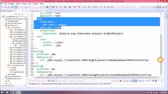 44 - Spring Boot : Profiles | Profiles in Spring Boot | Almighty Java смотреть онлайн