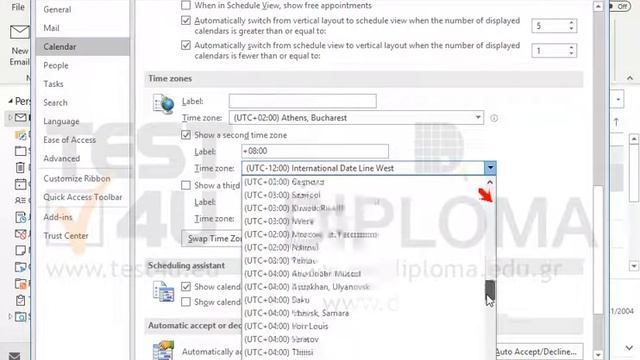 Add Irkutsk as a second calendar time zone using the +08:00 label. смотреть онлайн