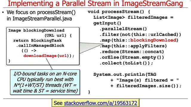 Implementing Behaviors in the Java Parallel ImageStreamGang Case Study смотреть онлайн