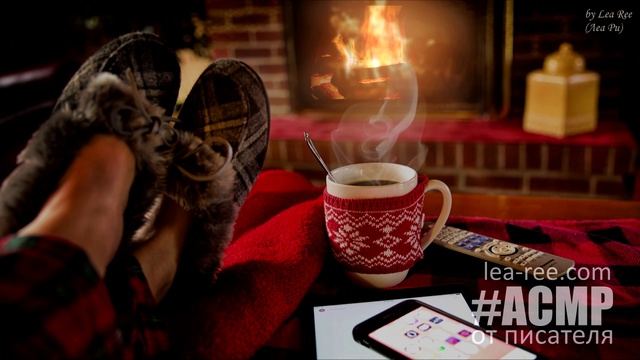 АСМР ASMR Уютный вечер у камина под Новый год #втемноте смотреть онлайн