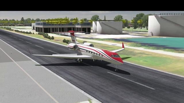Gulfstream G550 Ocean Reef Club landing (XP11) смотреть онлайн