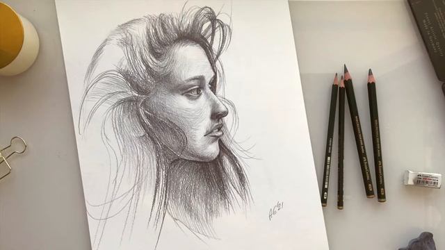 Faber Castell Pitt Graphite Set | Портрет карандашом смотреть онлайн