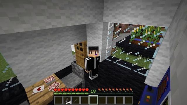 Я ПРЕВРАТИЛСЯ В ГОПНИКА И ПРОНИК НА ДЕРЕВНЮ ГОПНИКОВ В МАЙНКРАФТ | Риколит Minecraft смотреть онлайн