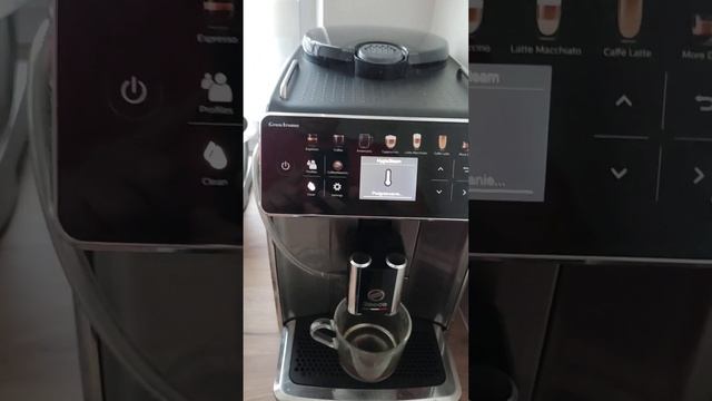 HygieSteam cleaning GranAroma Saeco смотреть онлайн
