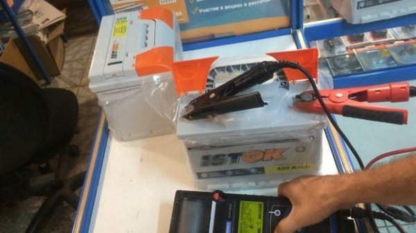 Проверяем аккумуляторы ИСТОК тестером Midtronics