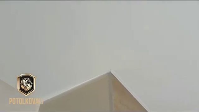 БЕЛЫЙ МАТОВЫЙ НАТЯЖНОЙ ПОТОЛОК В САНУЗЛЕ от компании PotolKOVAli. смотреть онлайн