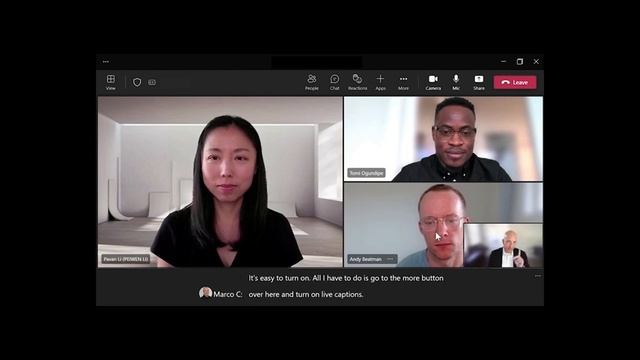 Live translated captions for Microsoft Teams смотреть онлайн