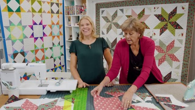 How To Make A Dashing Star Quilt - Free Quilting Tutorial смотреть онлайн