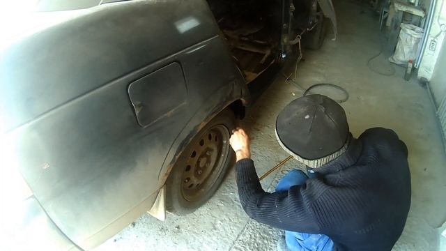 Ваз2110#Замена порогов#Ремонт днища#Малярные работы# Часть3