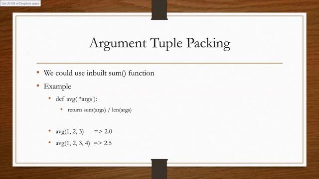 Lecture 72 *args in python смотреть онлайн