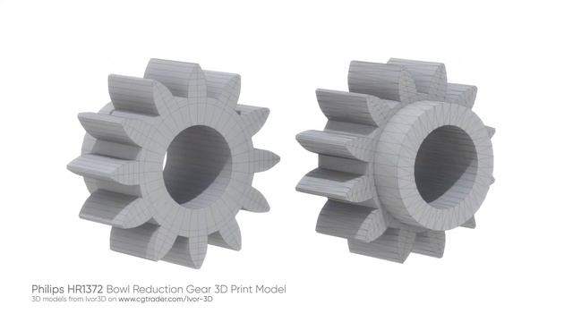 Philips HR1372 Bowl Reduction Gear смотреть онлайн