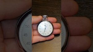 Секундомер Агат. Производство СССР в рабочем состоянии