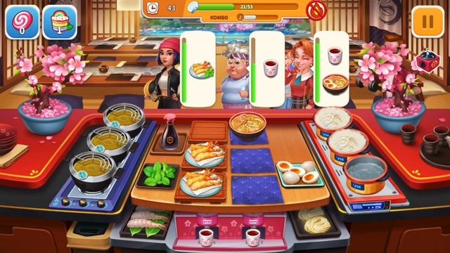 Самое сложное задание на кухне ресторана в игре COOKING Frenzy проходим вместе | серия 5 смотреть онлайн
