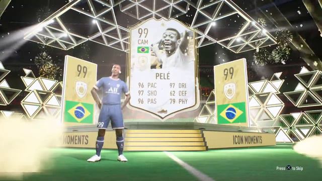 FIFA 22 ICON MOMENTS PACK PELE!!! смотреть онлайн