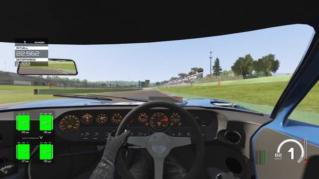 Assetto Corsa - Ford GT40 - Vallelunga Club 0:53.501 - Hotlap - Open Setup смотреть онлайн
